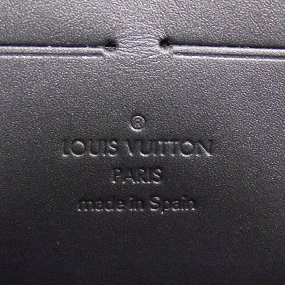 Louis Vuitton Leopard Zippy Wallet Blue Infini 6 of 7