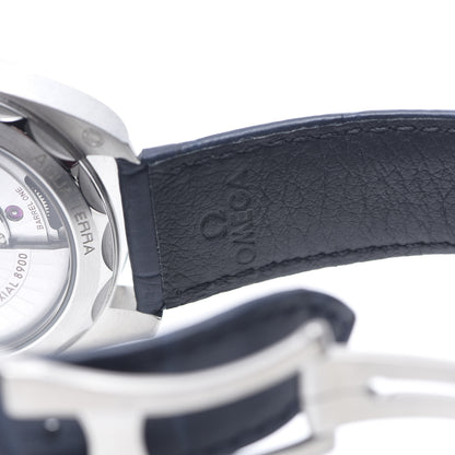Omega Stainless Steel Alligator 41mm Seamaster Aqua Terra Co-Axial Automatic Watch Blue 220.13.41.21.03.001 6 of 9