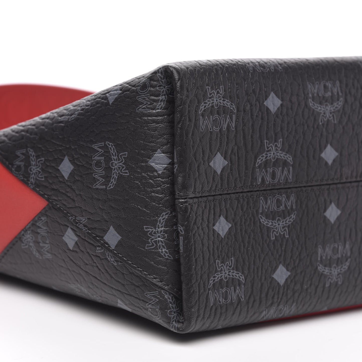 Visetos Medium Klara Hobo Red Black