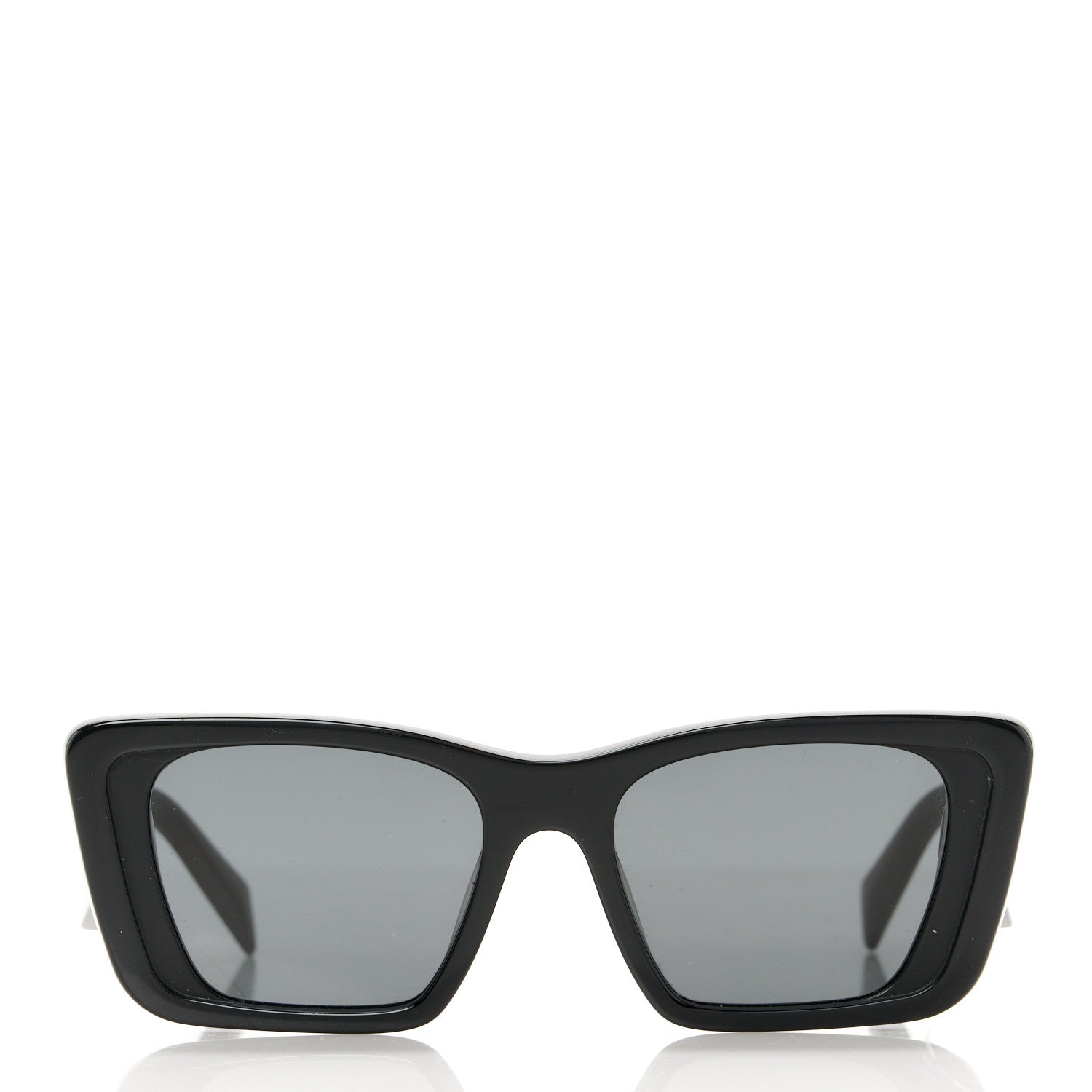 Prada Acetate Symbole Sunglasses SPR 08Y Black 2 of 8