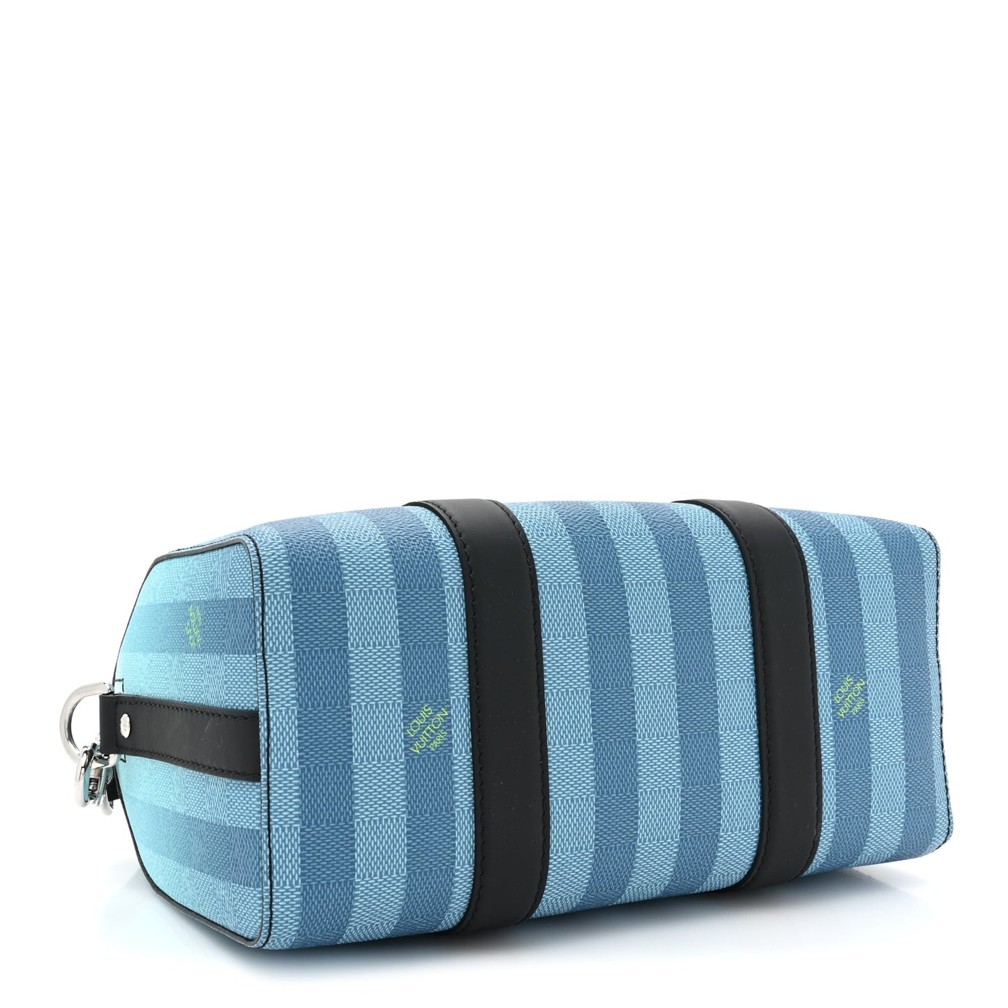 Damier Striped City Keepall Gradient Blue