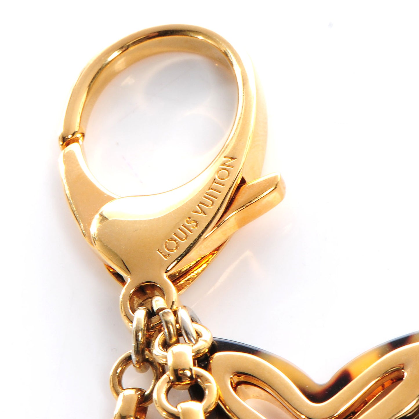 Insolence Bag Charm Ecaille
