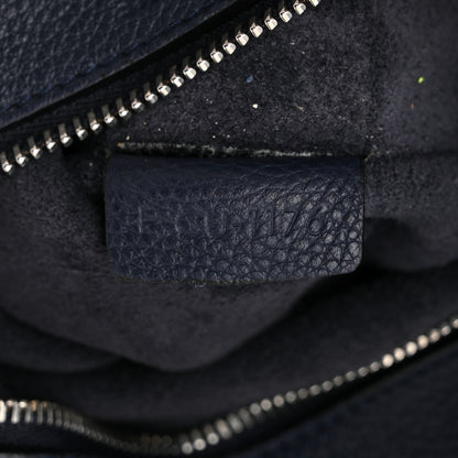 Celine Soft Grained Calfskin Small Belt Cabas Phantom Navy 7 of 10