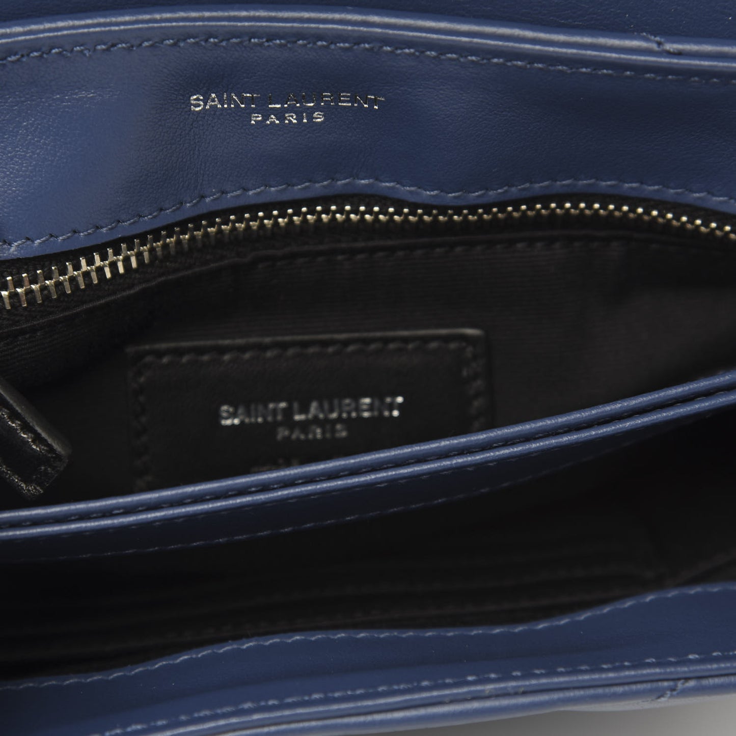 Calfskin Y Quilted Monogram Toy Loulou Chain Satchel Denim