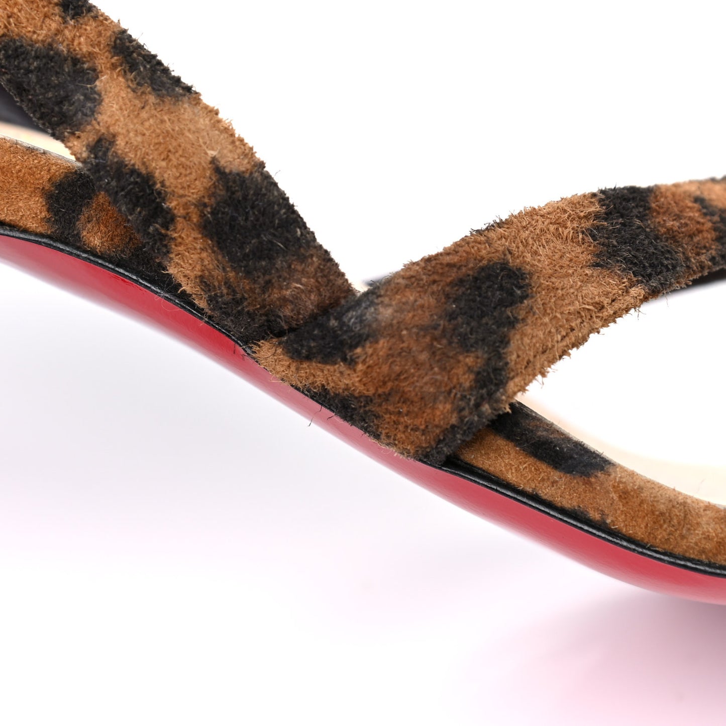 Veau Velours Taralita 85 Thong Sandals 37 Leo