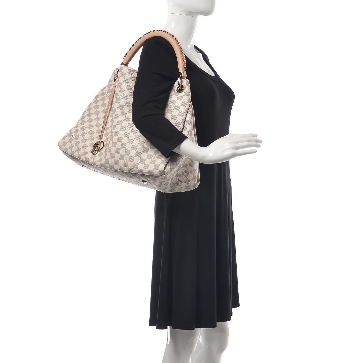 Damier Azur Artsy MM