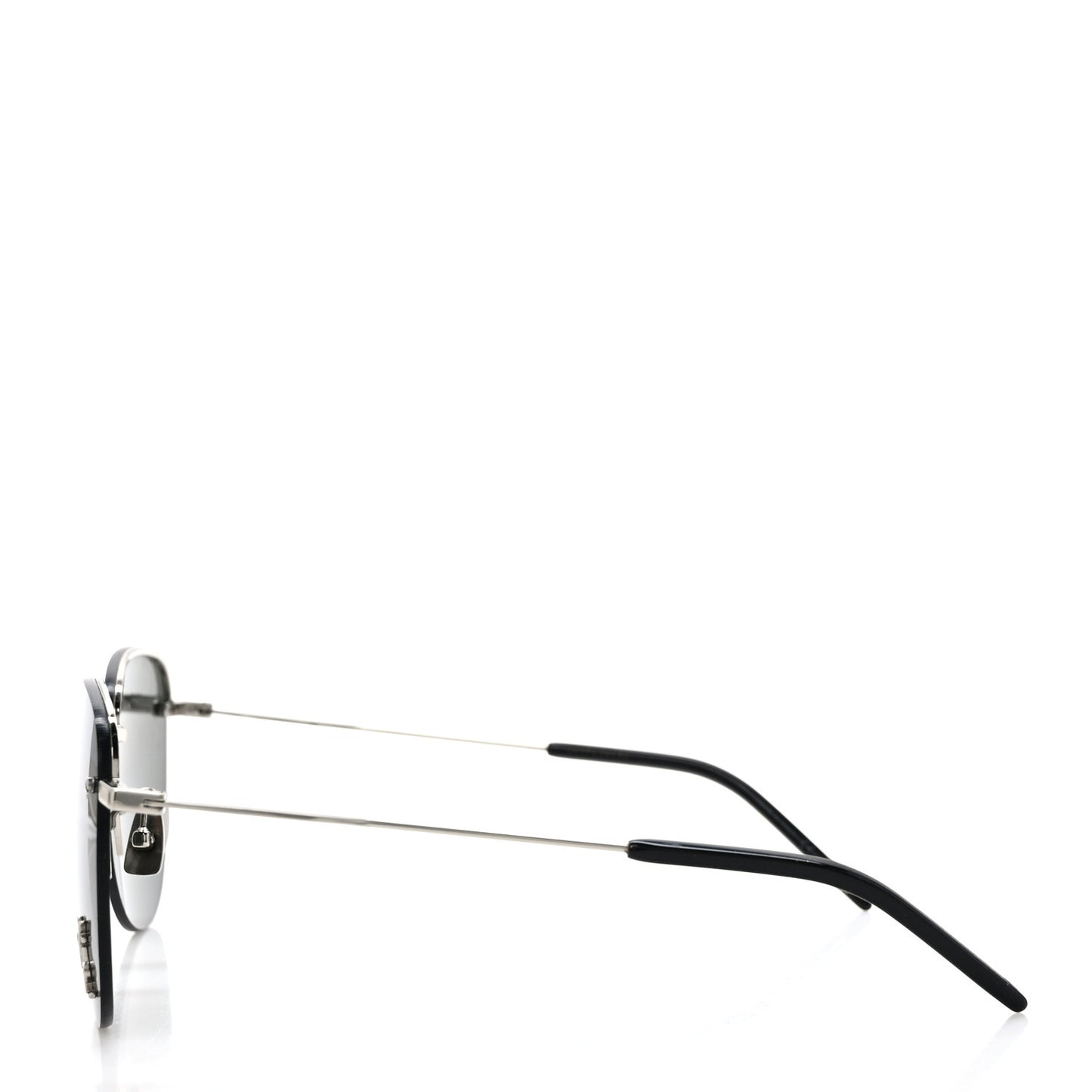 Metal Aviator 61mm SL 328 Sunglasses Black