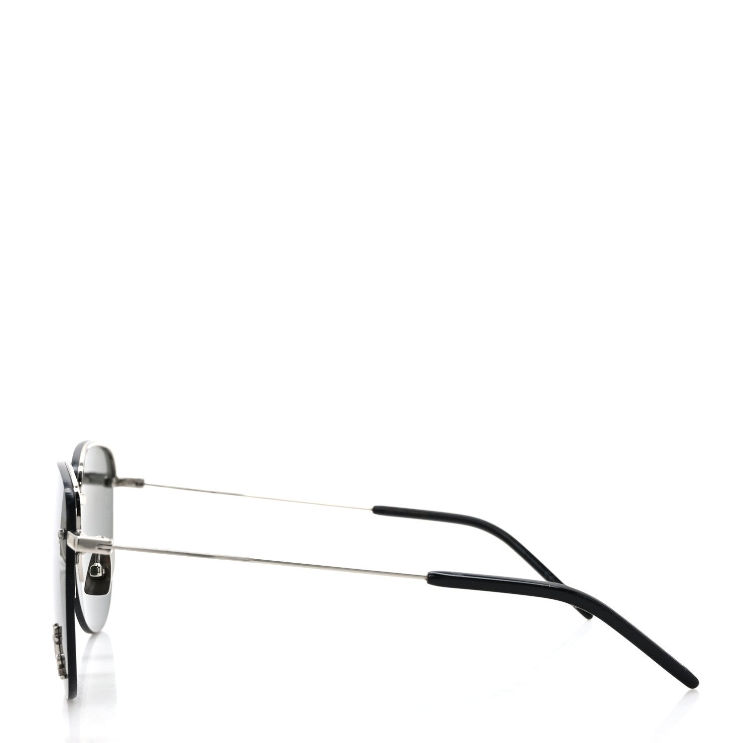 Saint Laurent Metal Aviator 61mm SL 328 Sunglasses Black 3 of 10