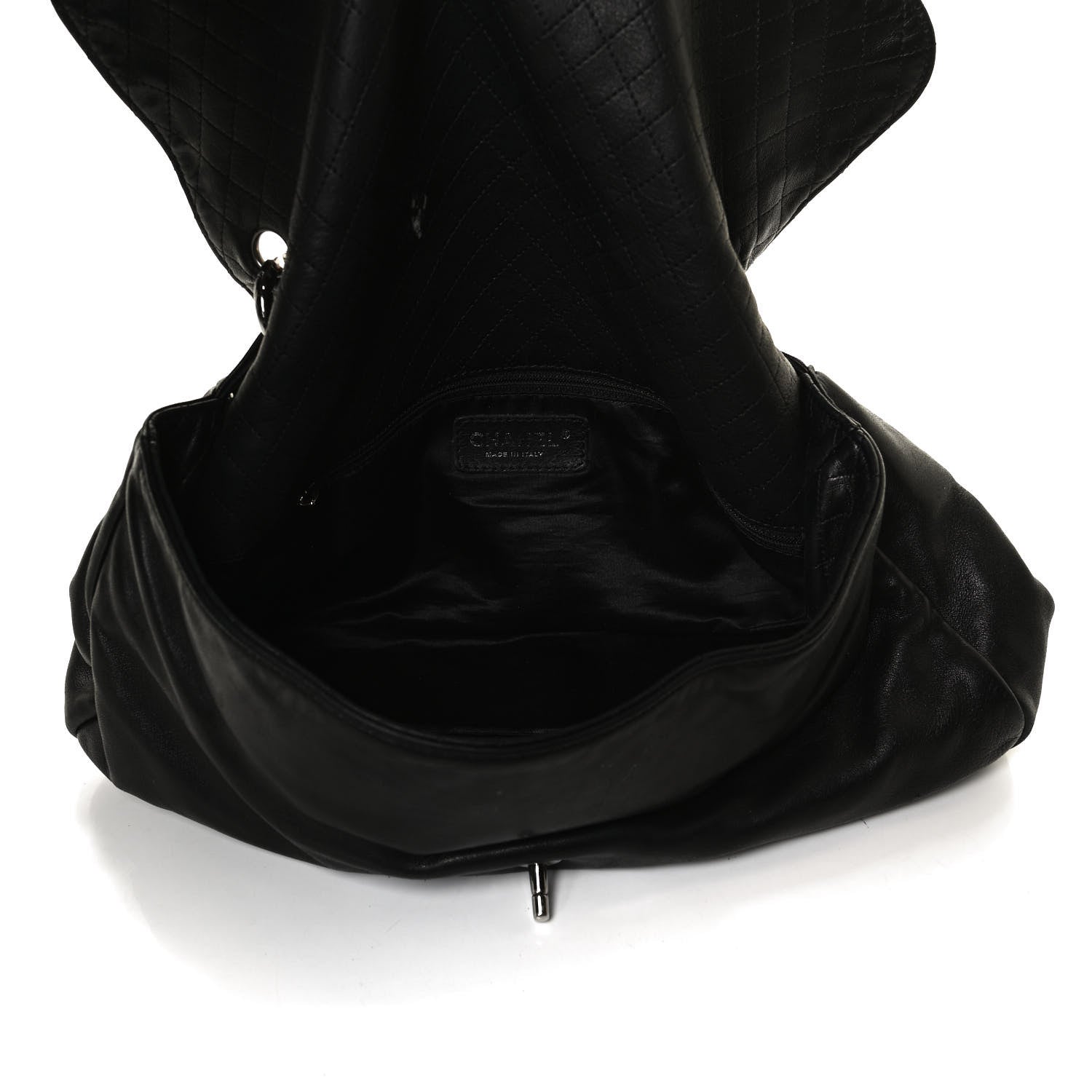 Chanel Lambskin Medium Soft and Chain Flap Black 5 of 15