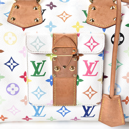 Louis Vuitton Monogram Multicolor Speedy 30 White 26 of 26