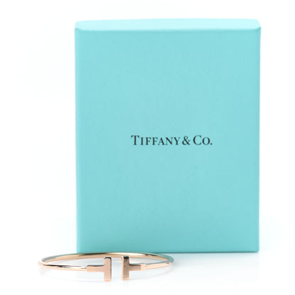 Tiffany 18K Rose Gold T Wire Bracelet 5 of 5