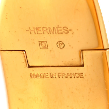 Hermes Enamel Wide Clic Clac H Bracelet GM Bleu Abysse 5 of 5