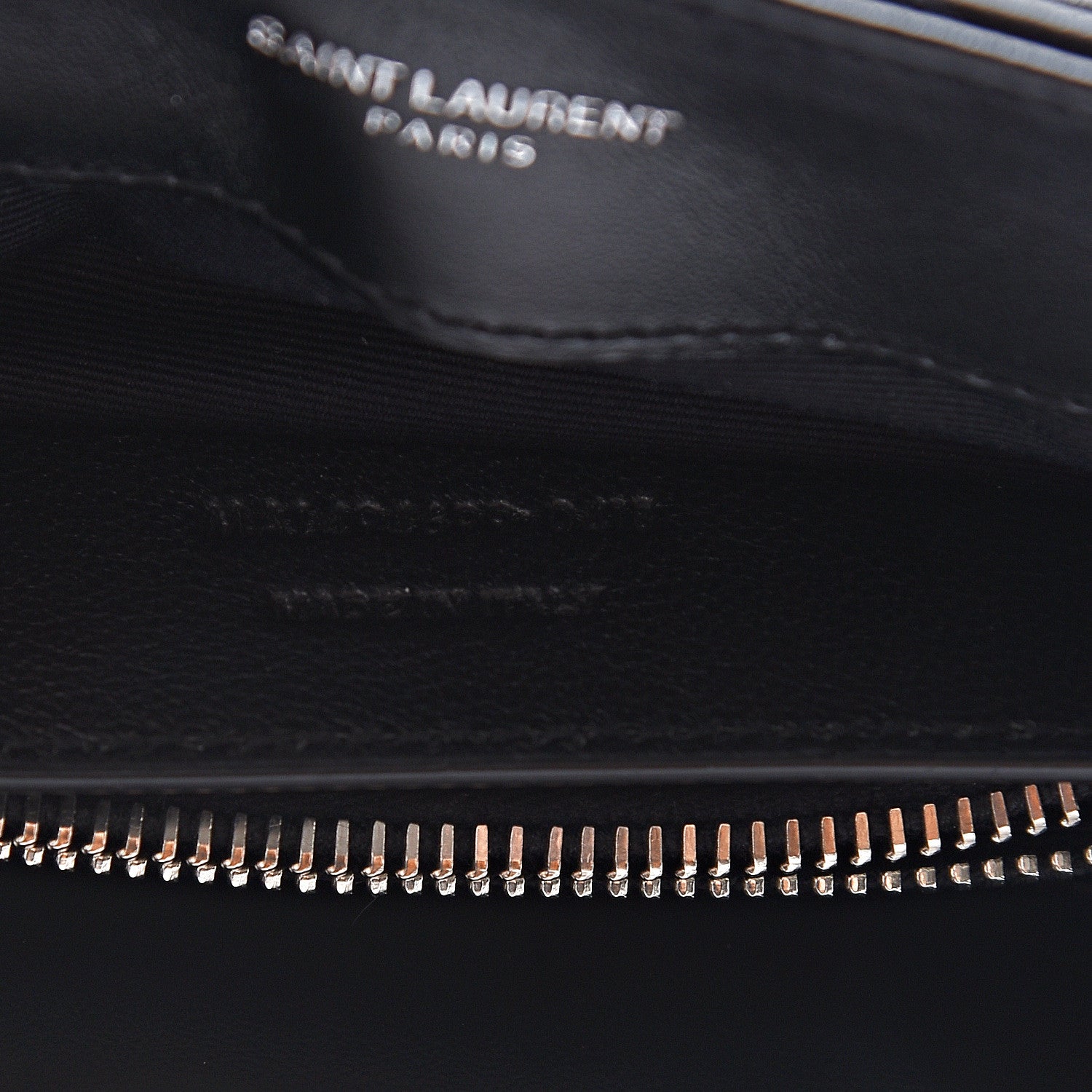 Saint Laurent Calfskin Y Quilted Monogram Small Loulou Chain Satchel Black 7 of 10