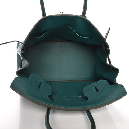 Hermes Togo Birkin 35 Malachite 26 of 32