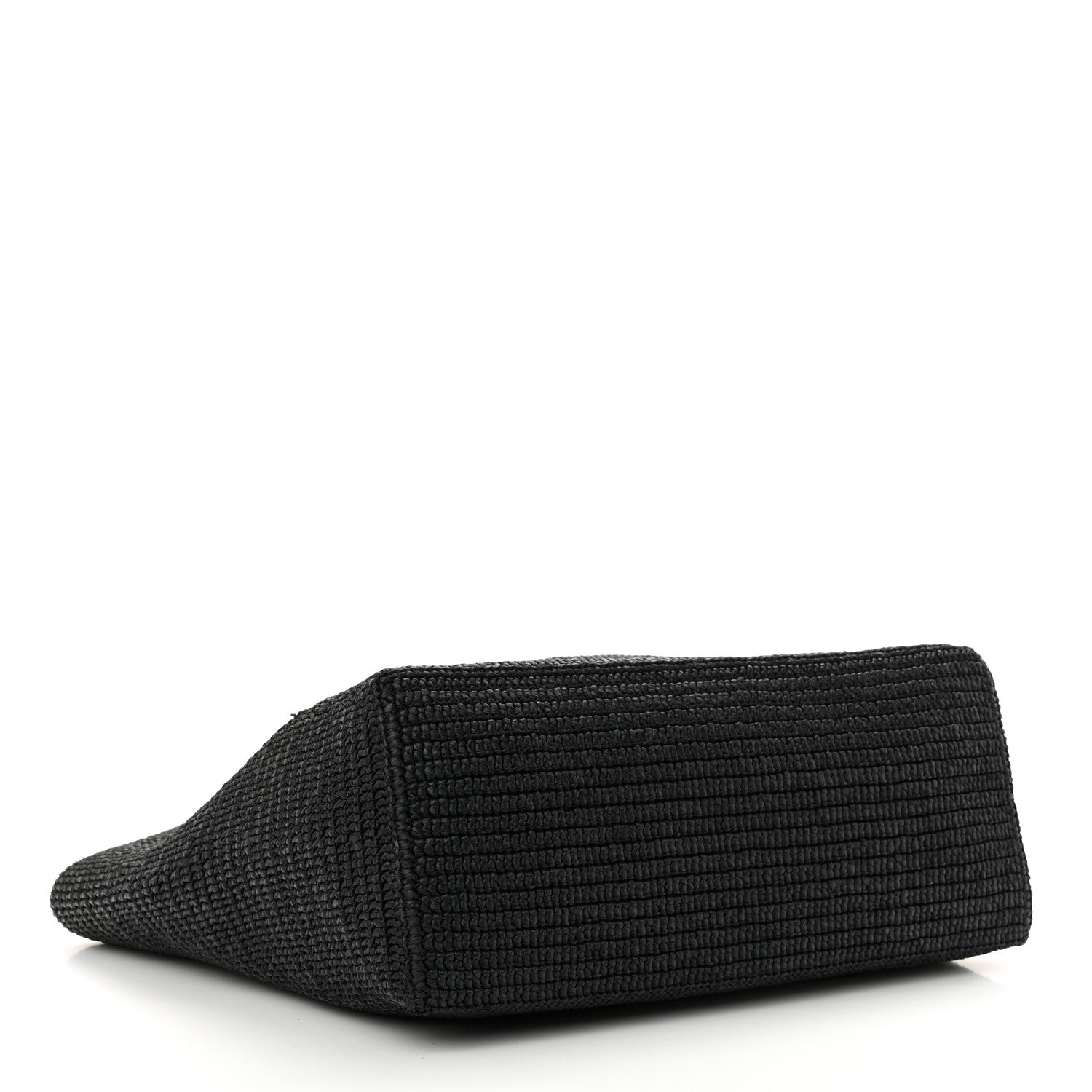 Saint Laurent Raffia Logo Tote Black 4 of 11