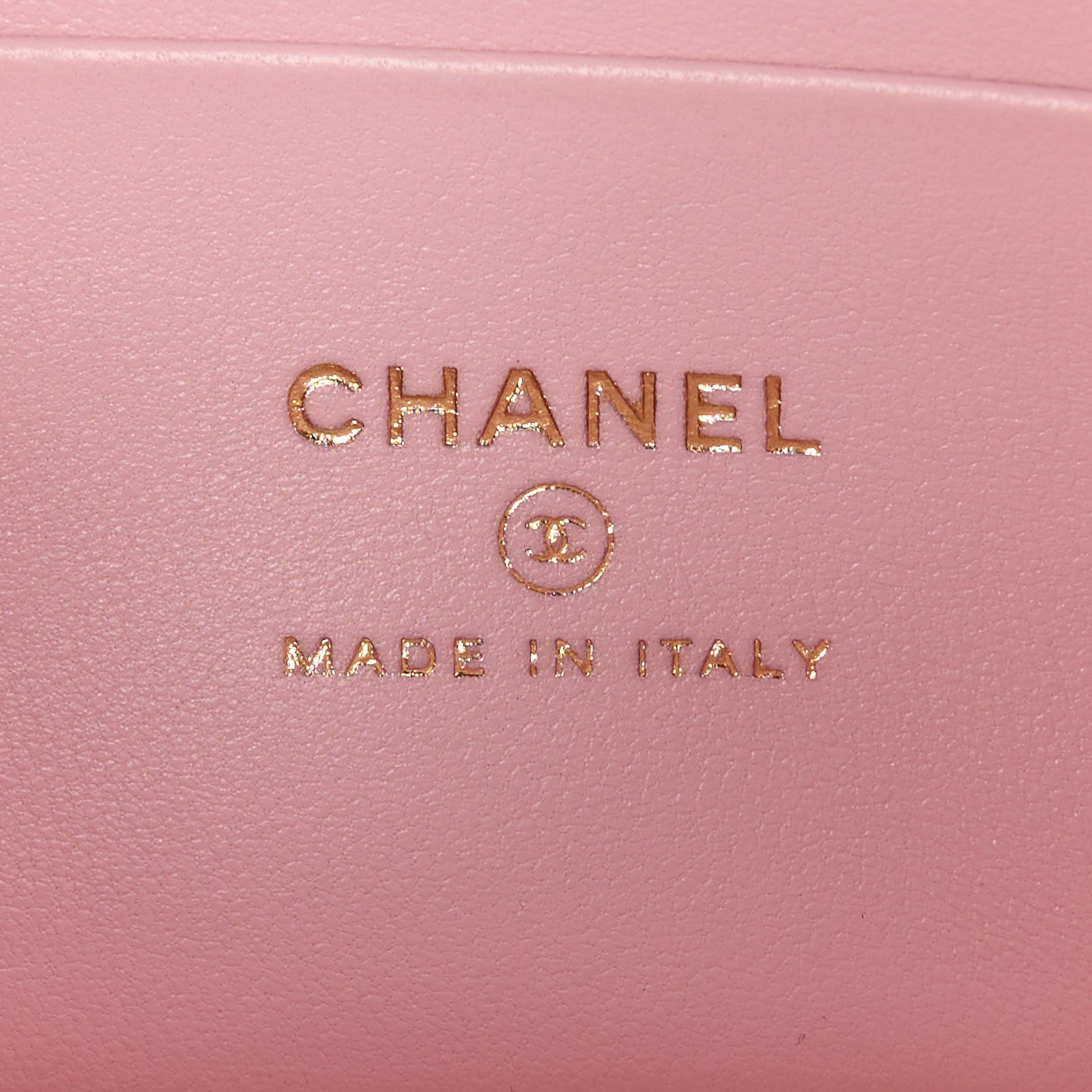 Chanel Lambskin Enamel Quilted Top Handle Flap Phone Holder With Chain Pink 7 of 12