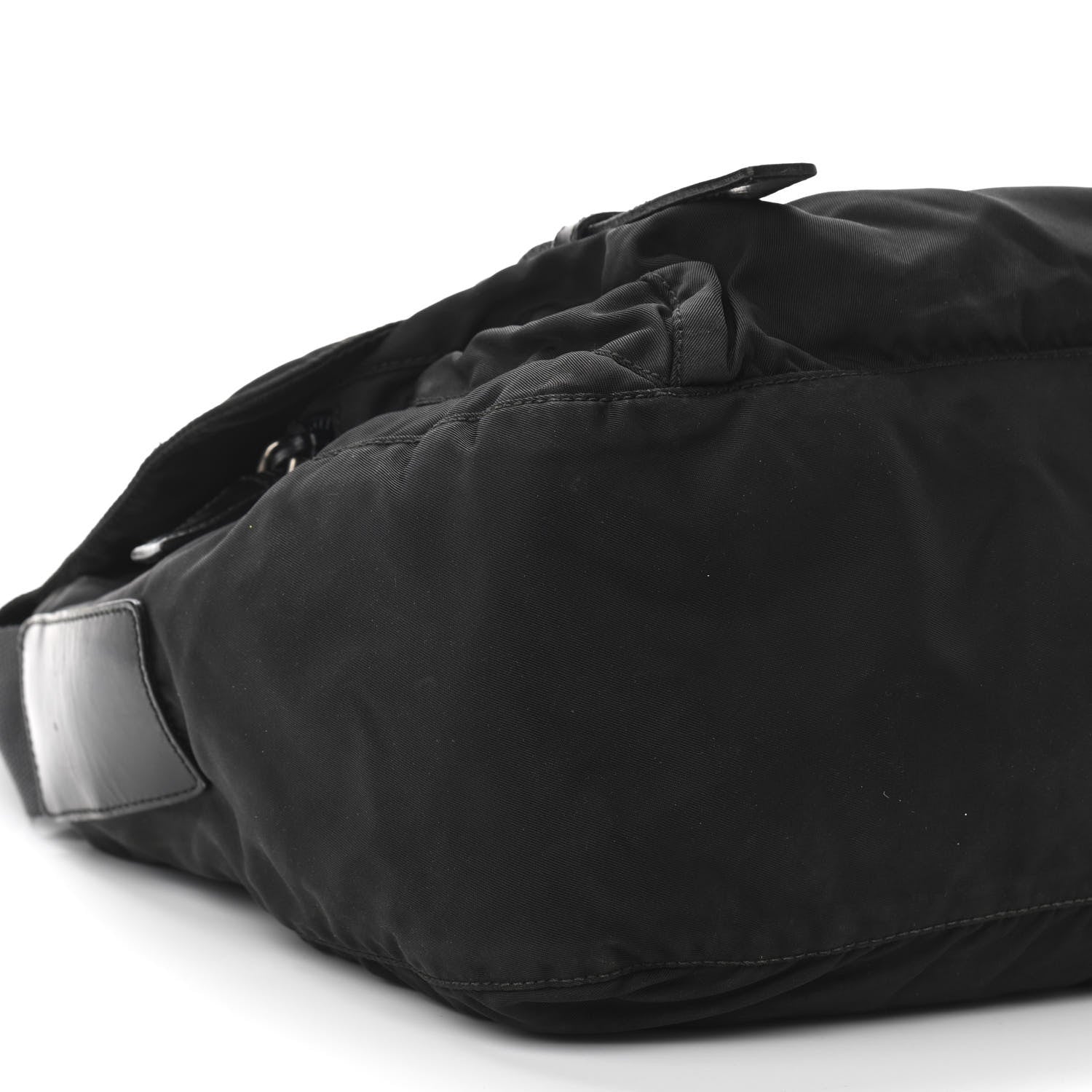 Prada Nylon Vela Messenger Bag Black 8 of 10