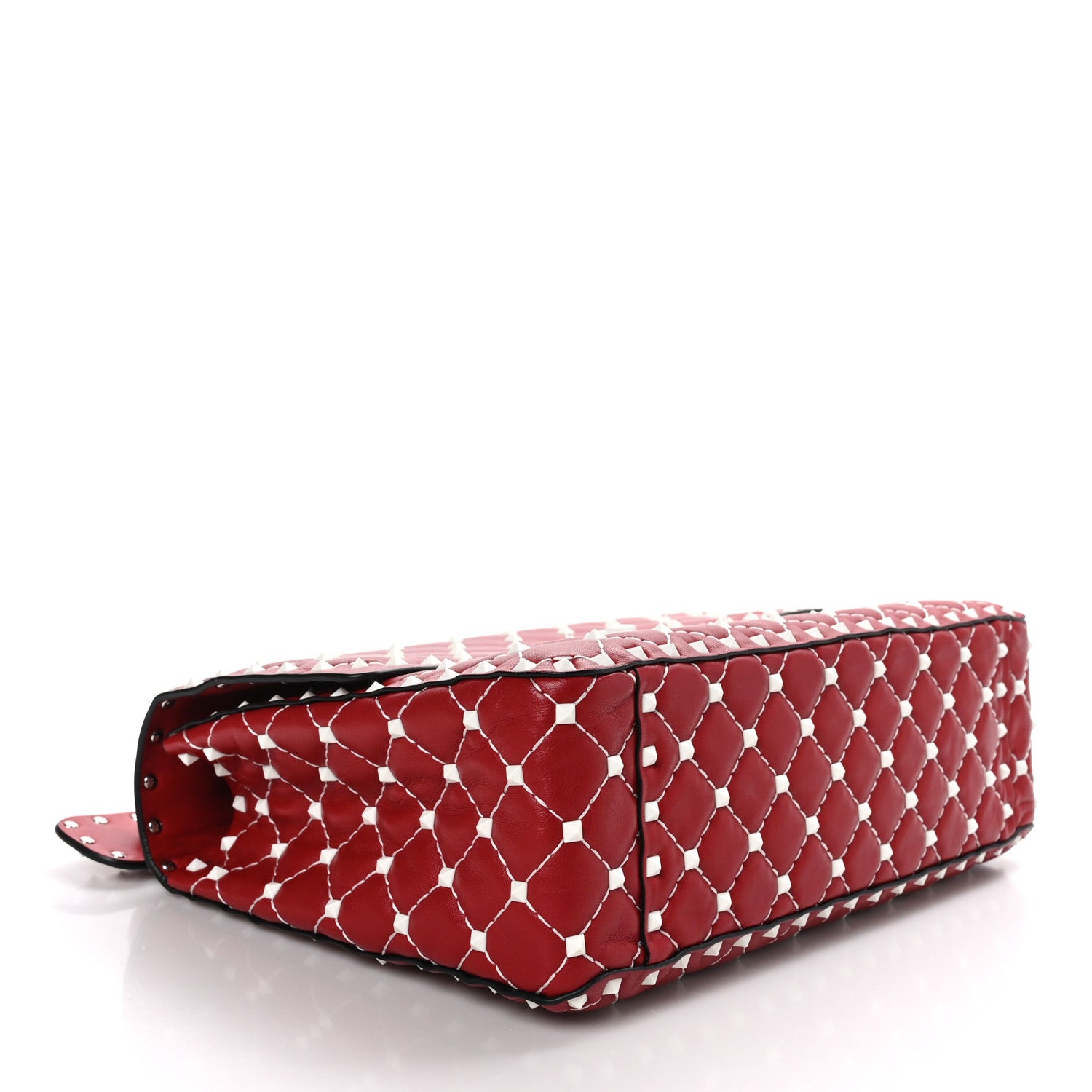 Valentino Garavani Nappa Large Free Rockstud Spike Shoulder Bag Rosso Valentino 4 of 8