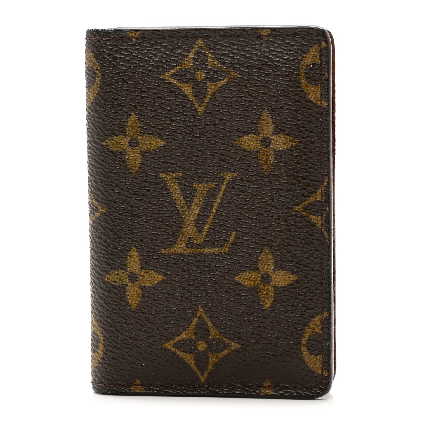 Monogram Pocket Organizer Card Holder
