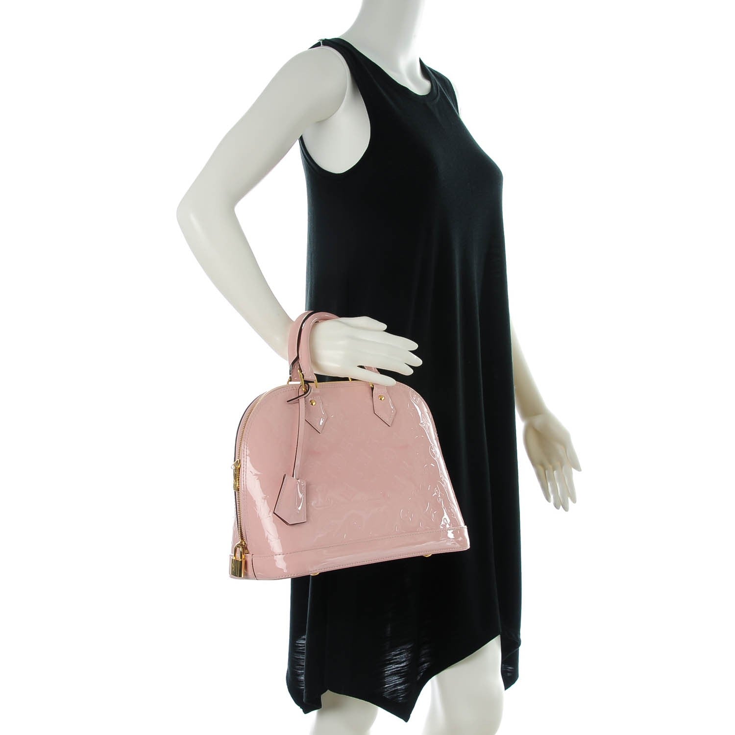 Louis Vuitton Vernis Alma PM Rose Ballerine 2 of 7