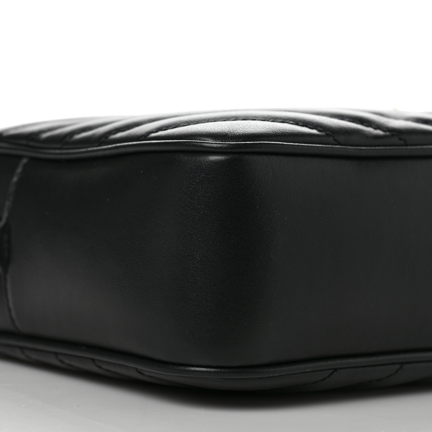 Saint Laurent Calfskin Matelasse Monogram Lou Camera Bag Black 8 of 9