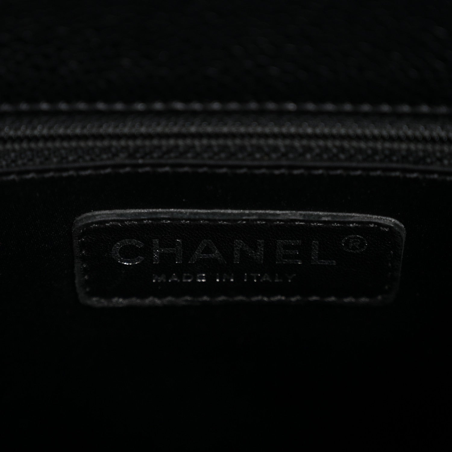 Chanel Caviar Quilted Grand Shopping Tote GST Black 6 of 15
