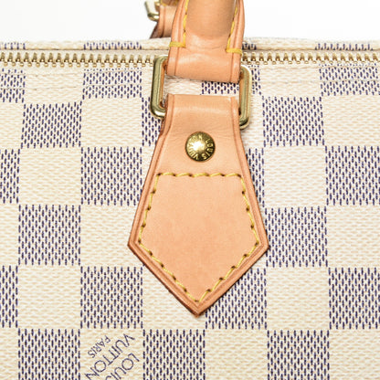 Louis Vuitton Damier Azur Speedy 30 11 of 13