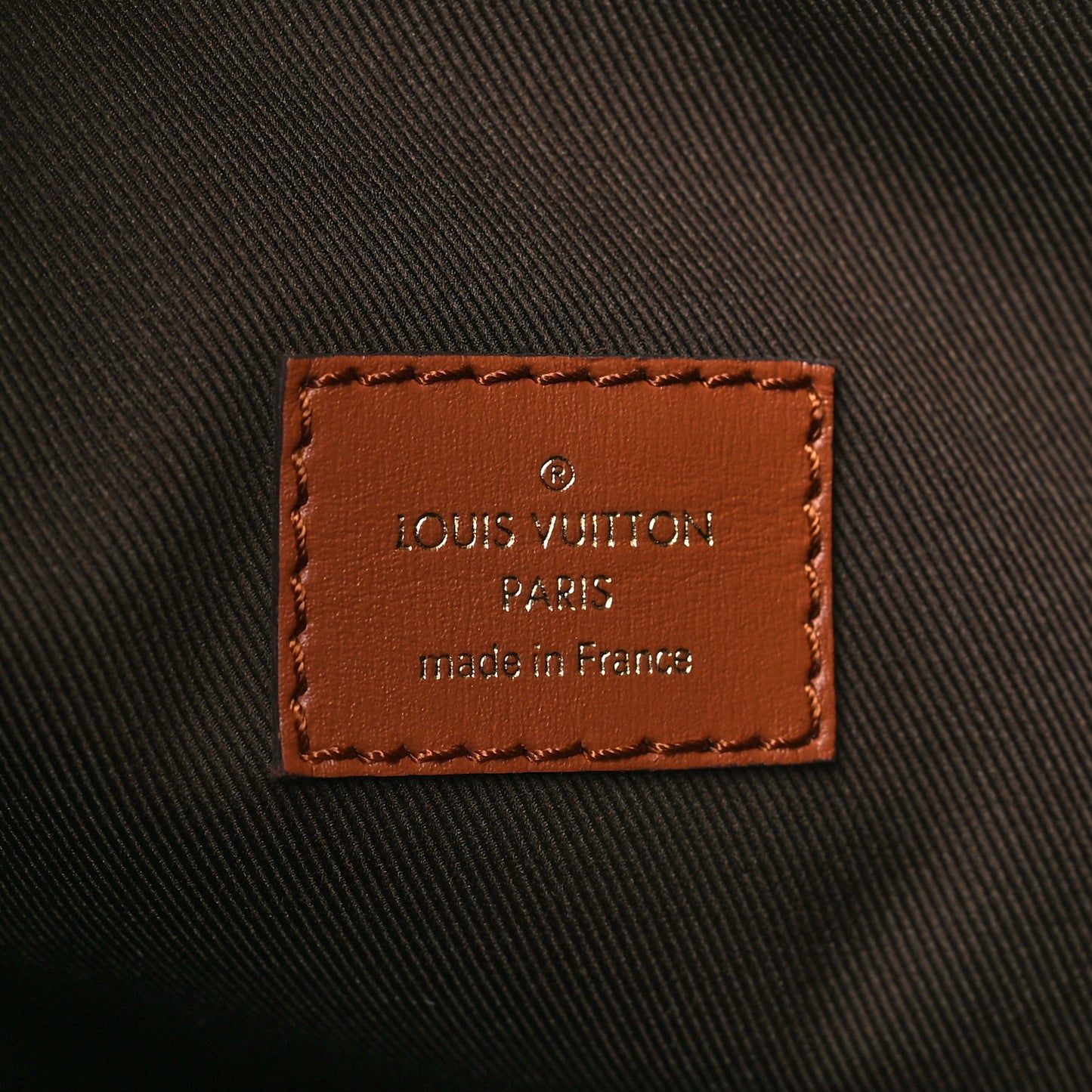 Reverse Monogram Loop Hobo