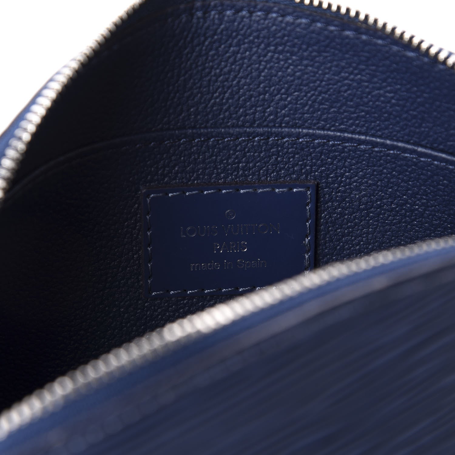 Louis Vuitton Epi Cosmetic Pouch Indigo 8 of 8