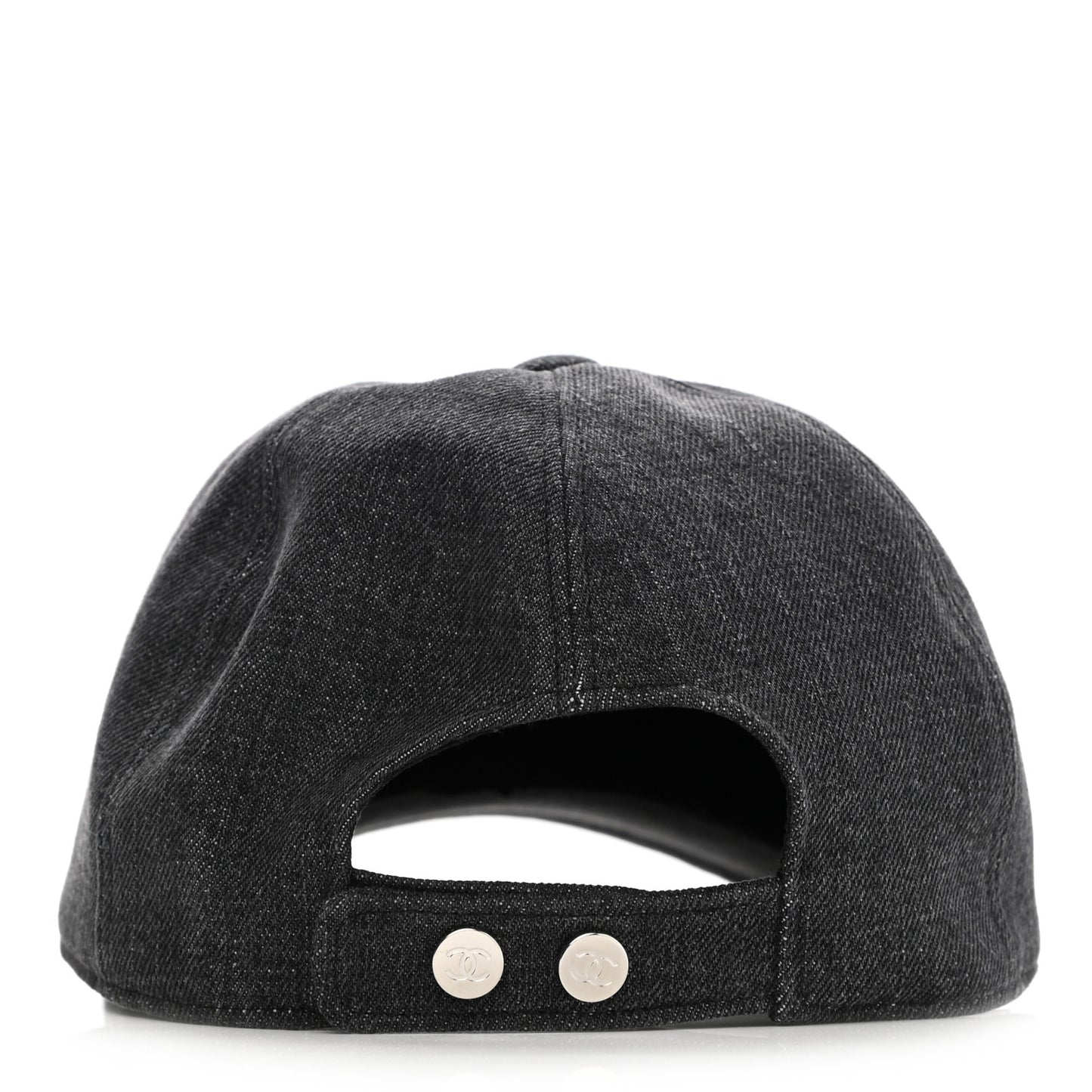 Cotton Sequin CC Cap Hat Black