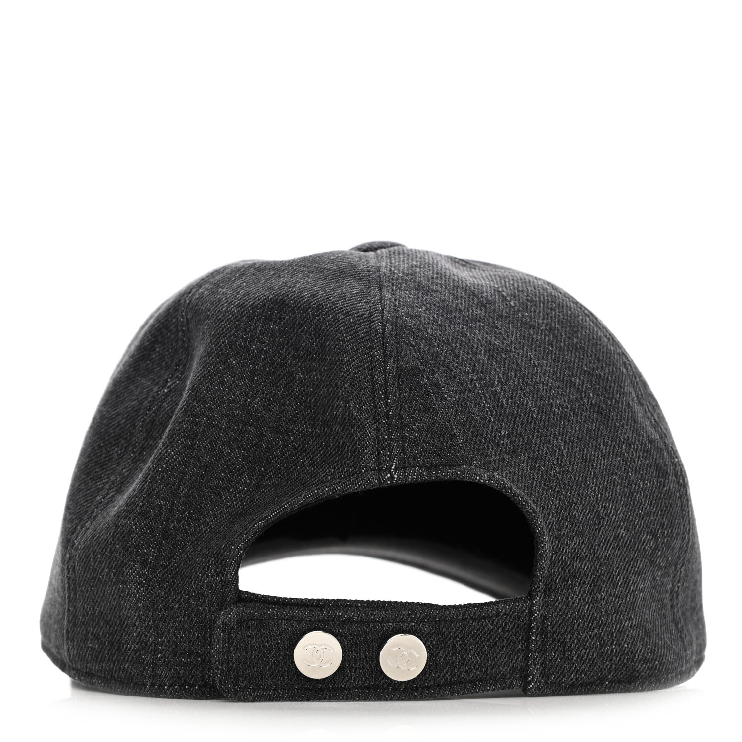 Chanel Cotton Sequin CC Cap Hat Black 6 of 8