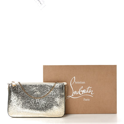 Christian Louboutin Specchio Star Loubila Chain Clutch Platine 10 of 10