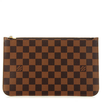 Louis Vuitton Damier Ebene Neverfull MM GM Pochette 1 of 8