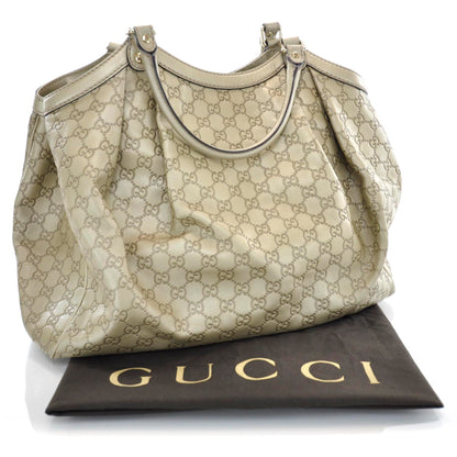 Gucci Guccissima Large Sukey Champagne 3 of 9
