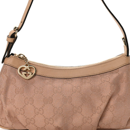 Gucci Metallic Monogram Lovely Heart Cosmetic Case Pink 8 of 11