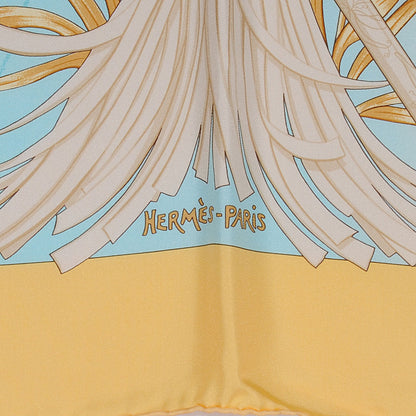 Hermes Silk A Contres Courant Scarf 90 3 of 5