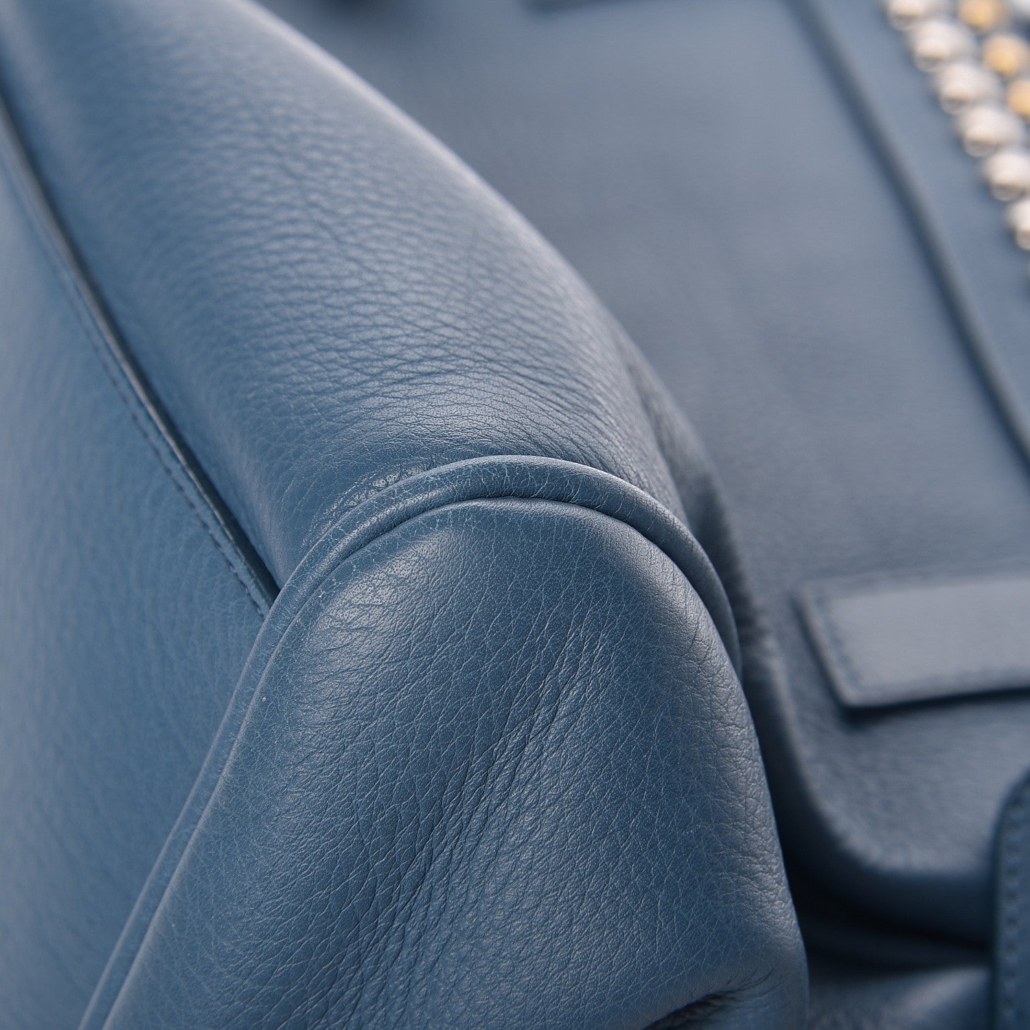 Mulberry Goatskin Medium Studded Alexa 14 of 16
