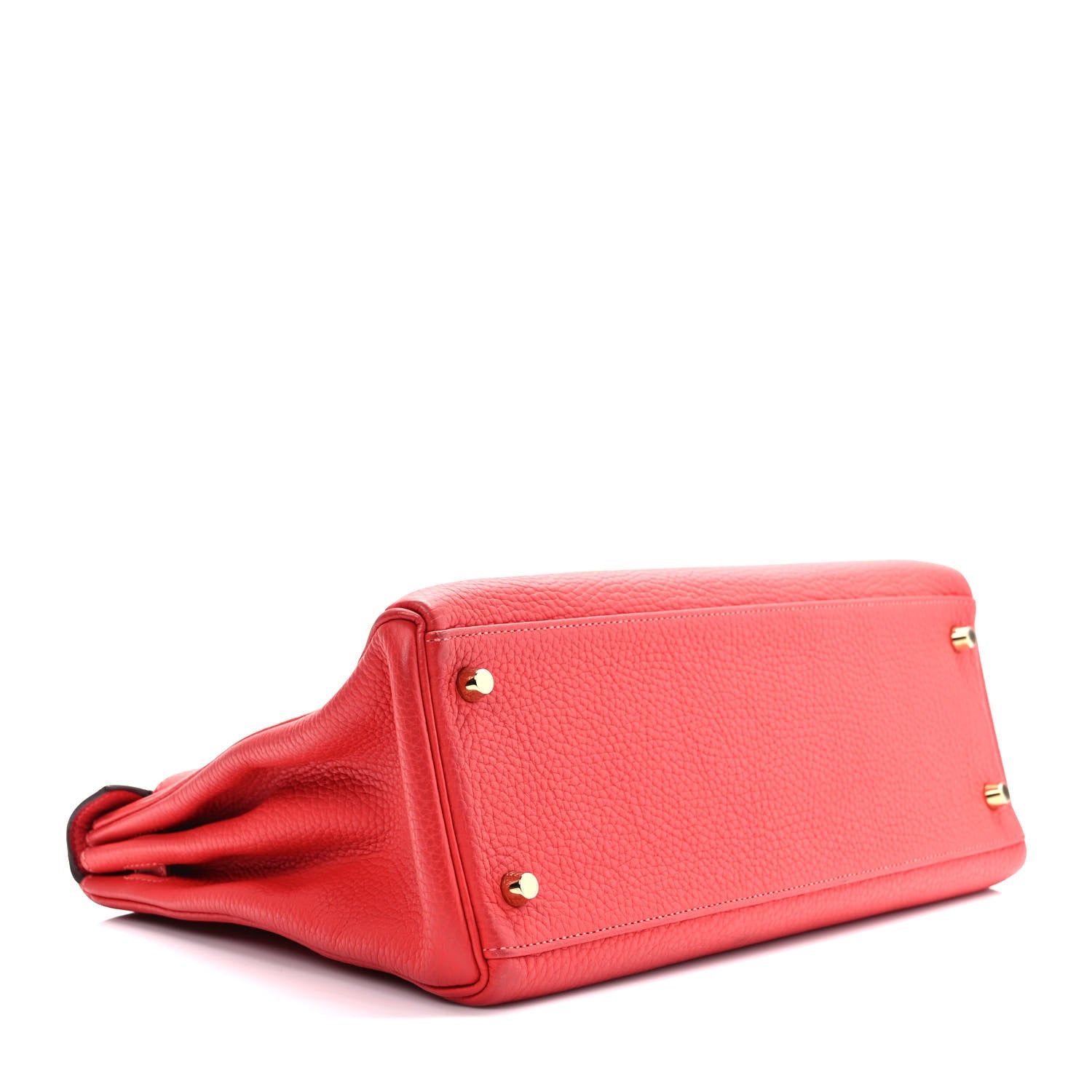 Hermes Taurillon Clemence Kelly Retourne 32 Rouge Pivoine 4 of 10