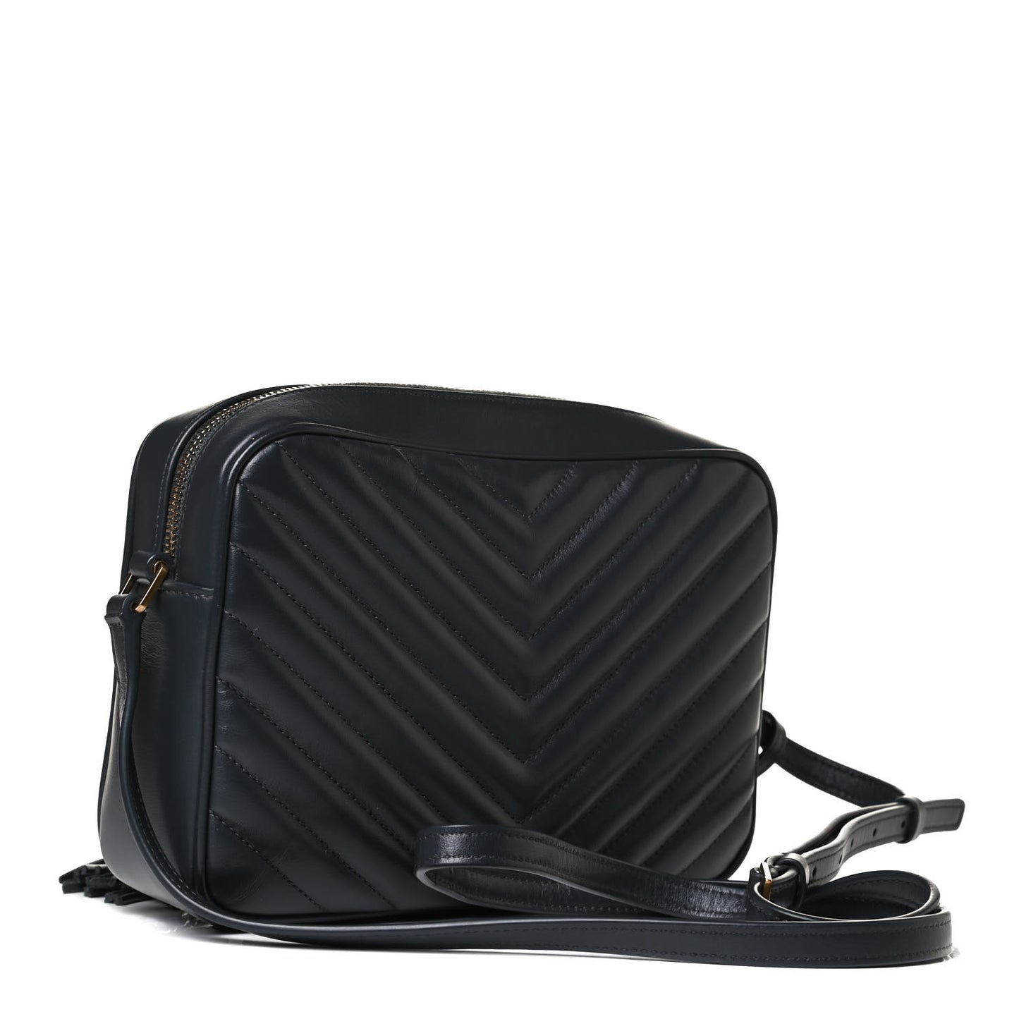 Calfskin Matelasse Monogram Lou Camera Bag Dark Smog