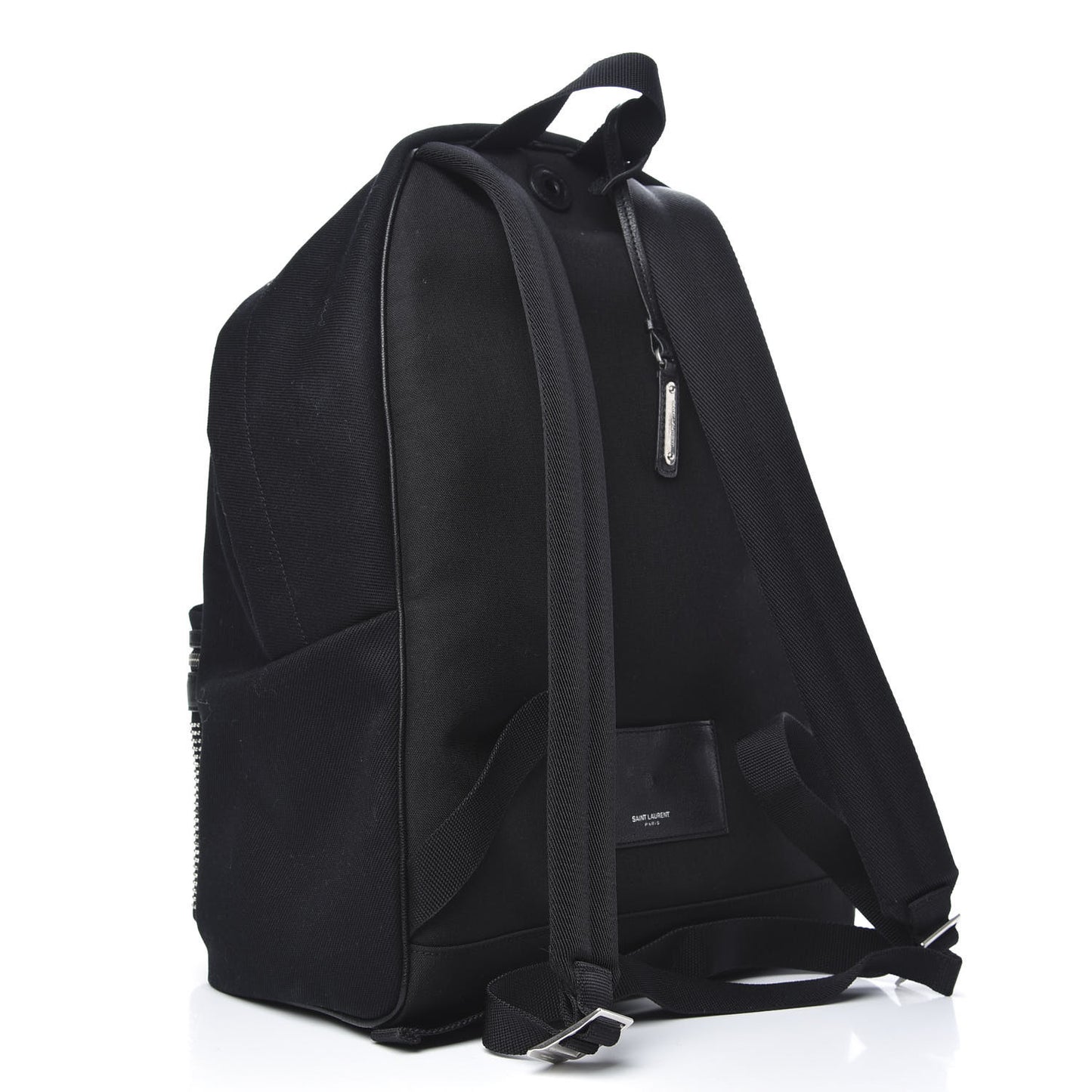 Canvas City Studded Backpack Black