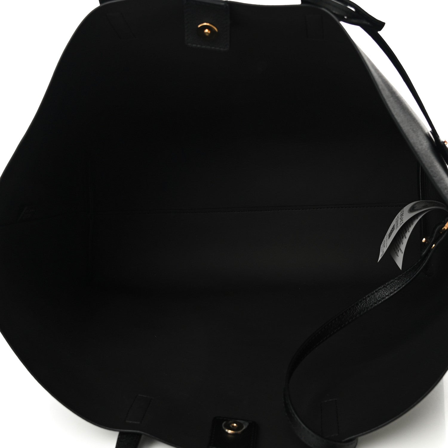 Versace Calfskin Virtus Tote Black 5 of 9