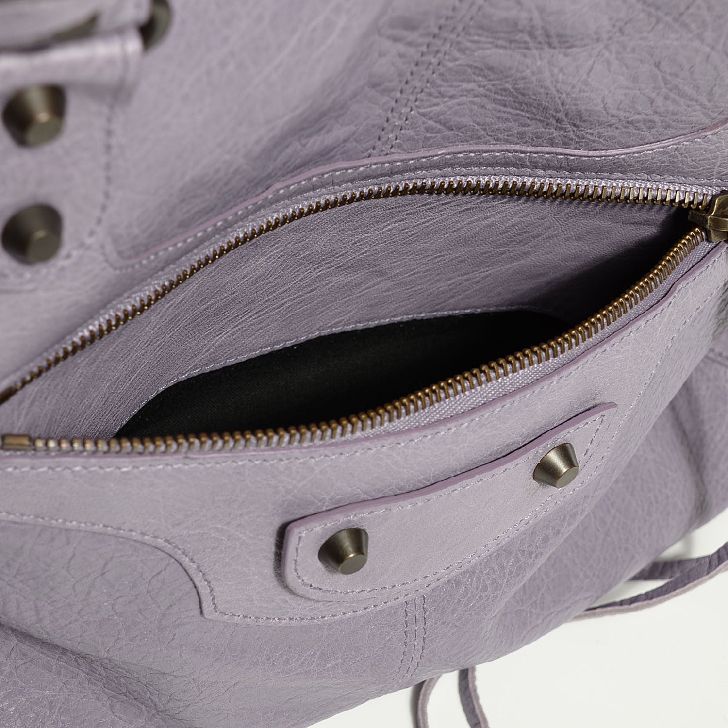 Balenciaga Agneau Classic Hardware Work Glycine 9 of 10