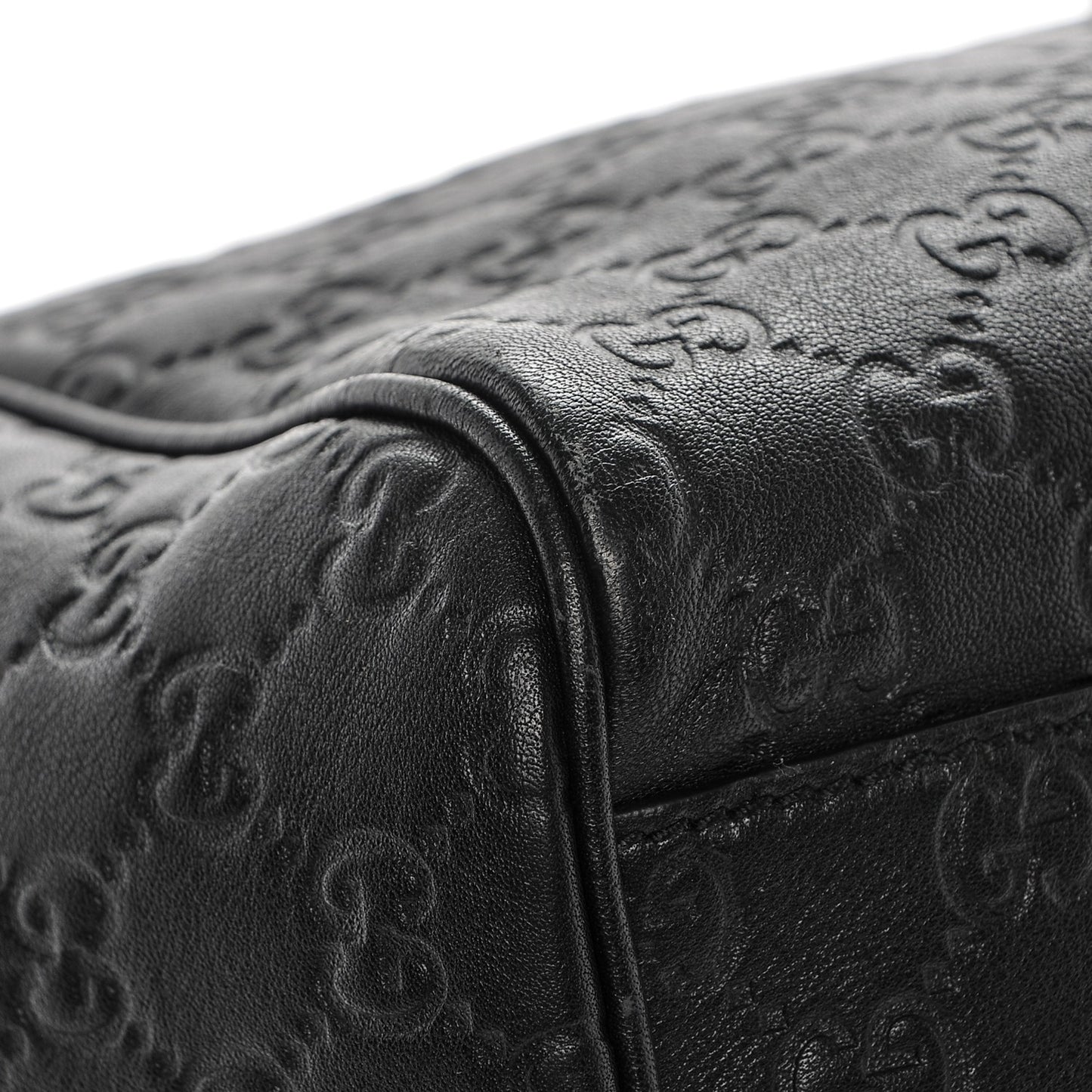 Guccissima Medium Emily Shoulder Bag Black