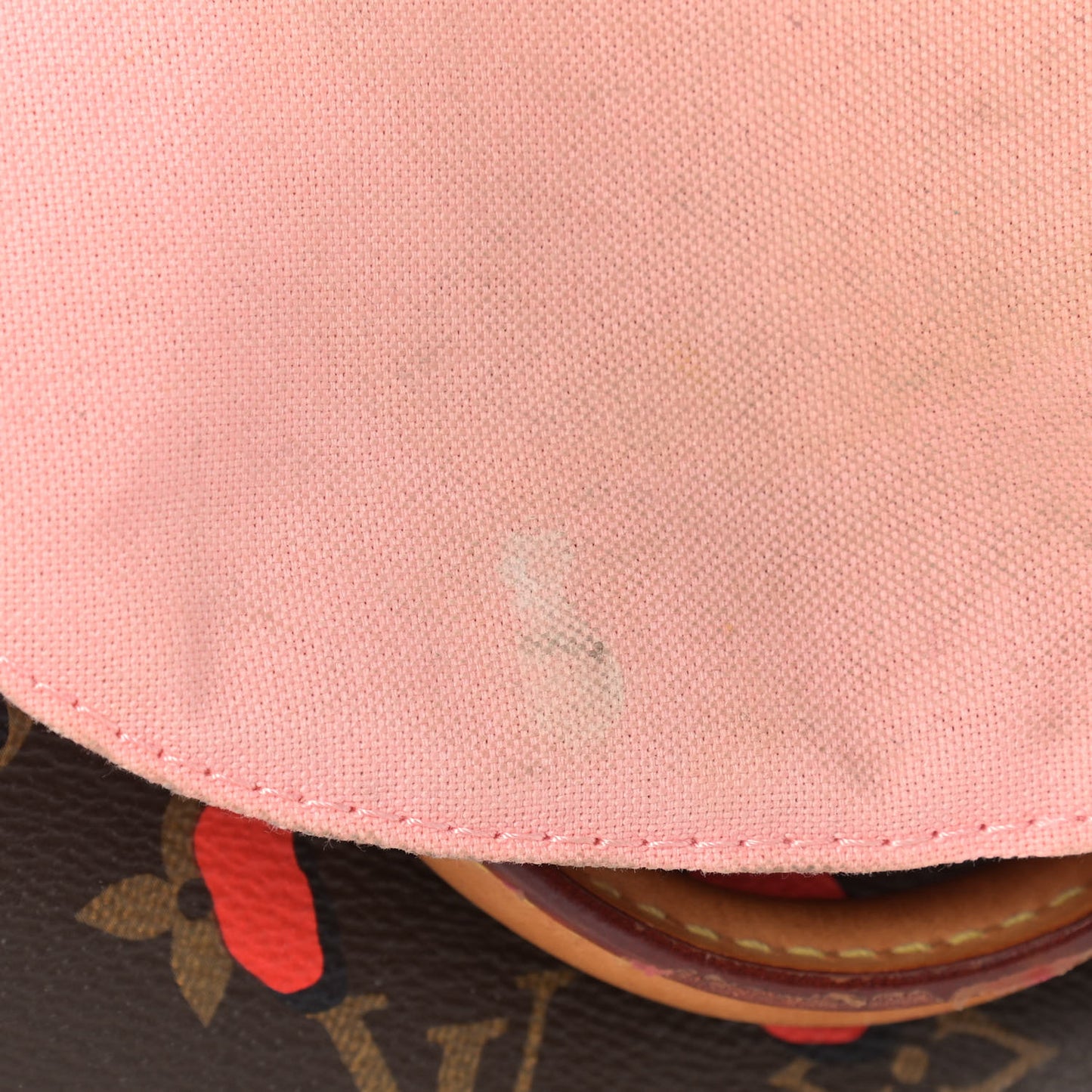 Monogram Jungle Dots Speedy 30 Sugar Pink Poppy