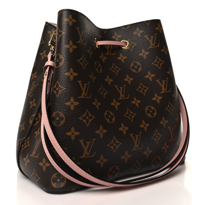 Louis Vuitton Monogram Neonoe MM Rose Poudre 3 of 10