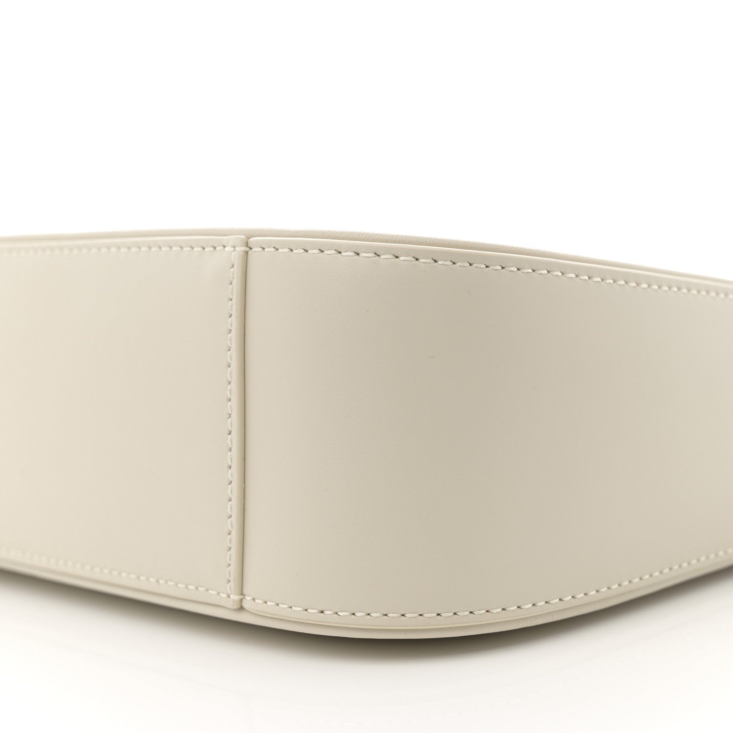 Saint Laurent Smooth Calfskin Le 5 A 7 Hobo Blanc Vintage 10 of 10