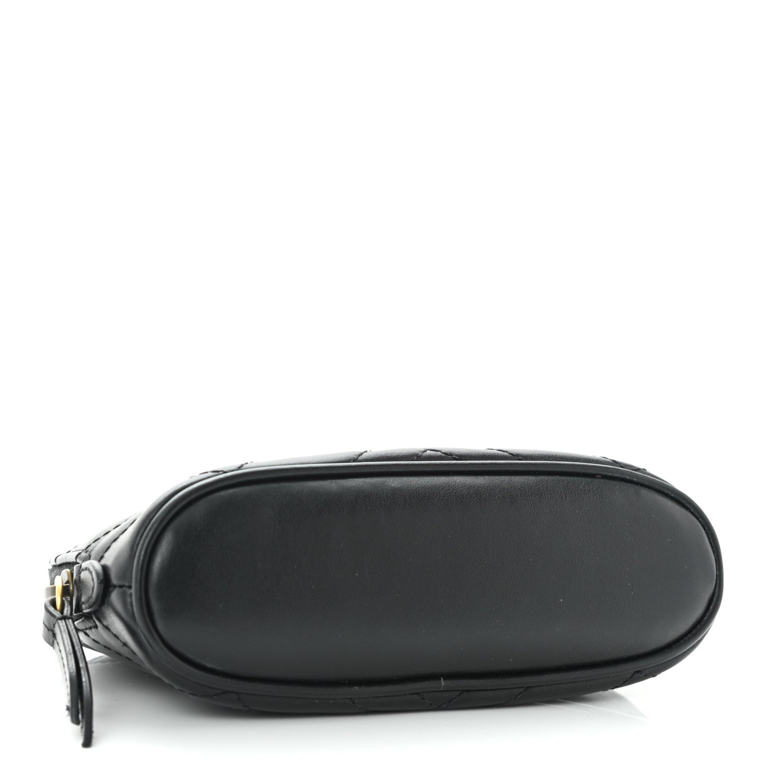 Gucci Calfskin Matelasse GG Marmont Pouch Cosmetic Case Black 4 of 10