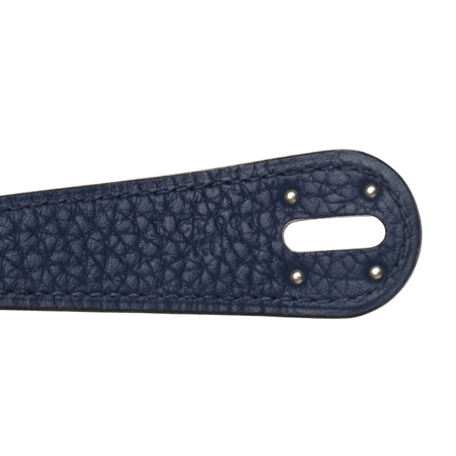 Hermes Taurillon Clemence Lindy 34 Bleu Saphir 7 of 10