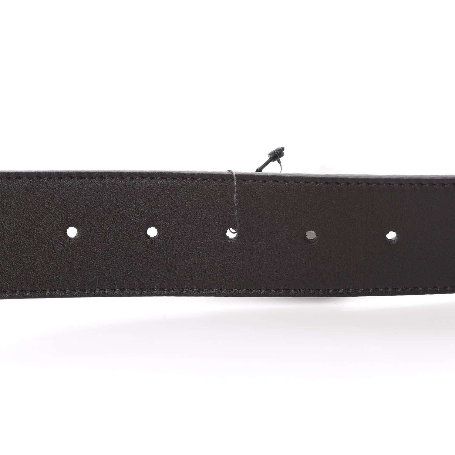 Gucci Moon Calfskin Nickel Double G 40mm Belt 80 32 Dark Cocoa 4 of 5