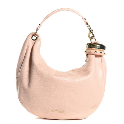 Jimmy Choo Deerskin Solar S Shoulder Bag Lychee 1 of 7